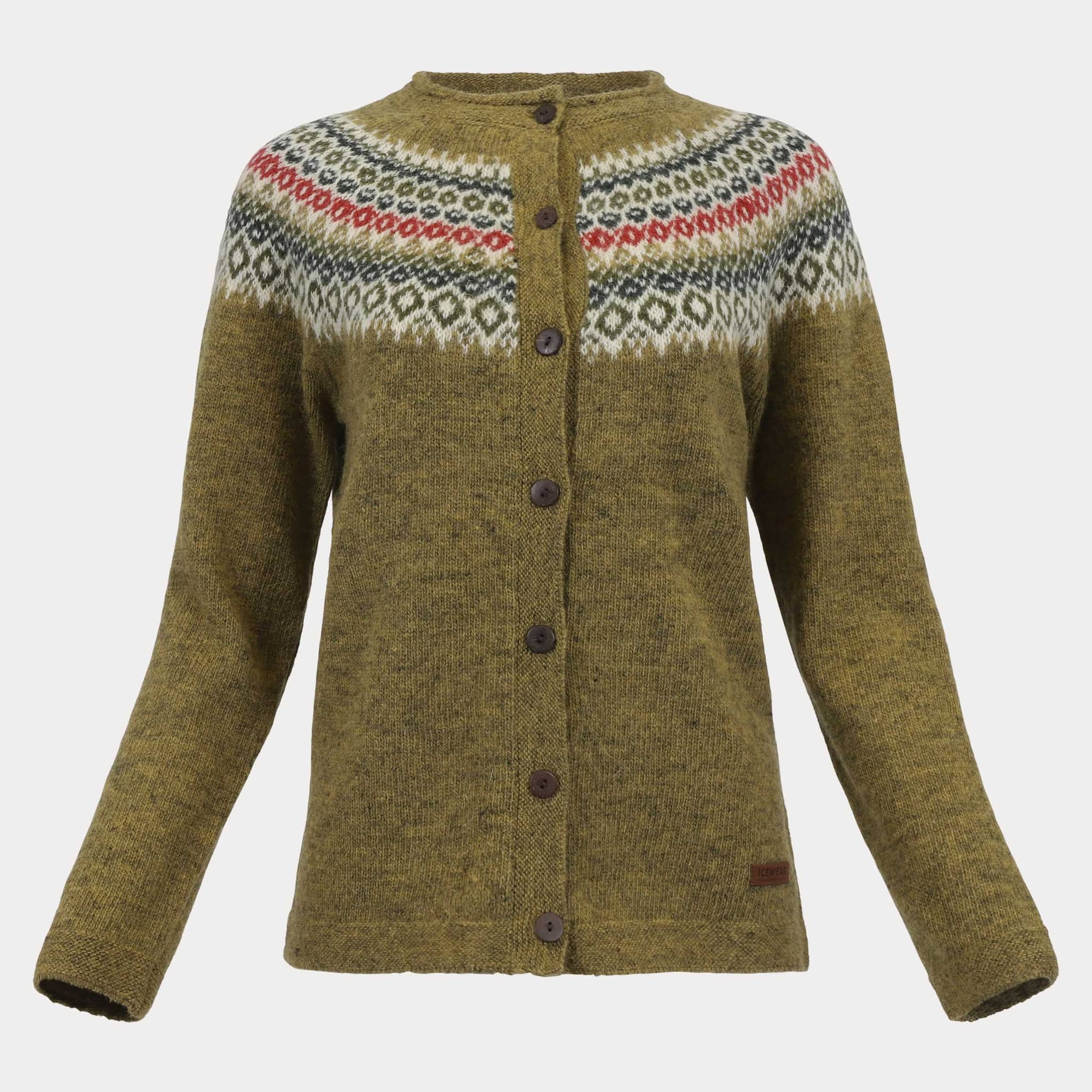 Fagradalsfjall Pullover aus isländischer Wolle